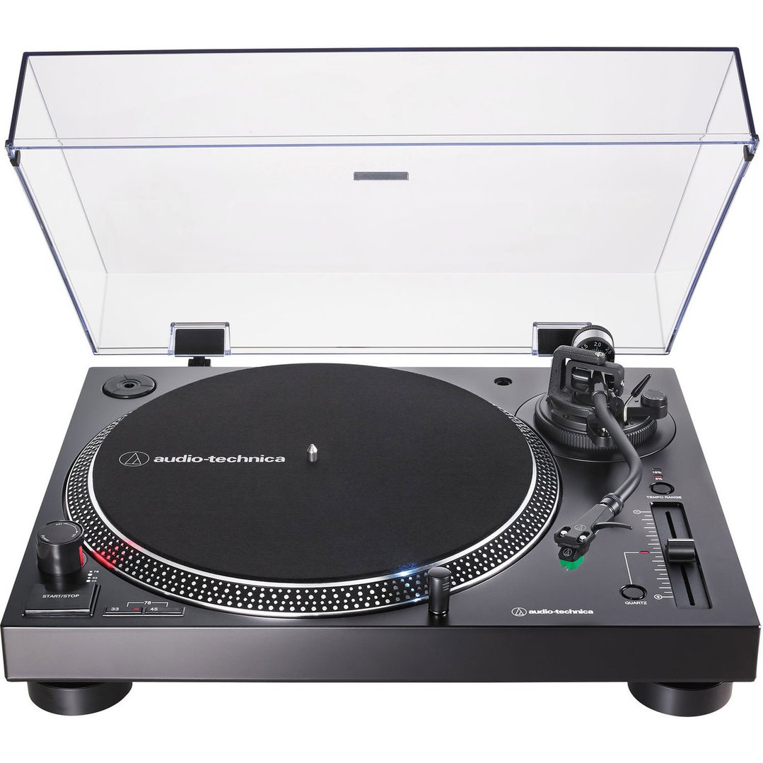 Audio-Technica Direct-Drive Turntable (Analog & USB)Black ATLP120XUSBBK