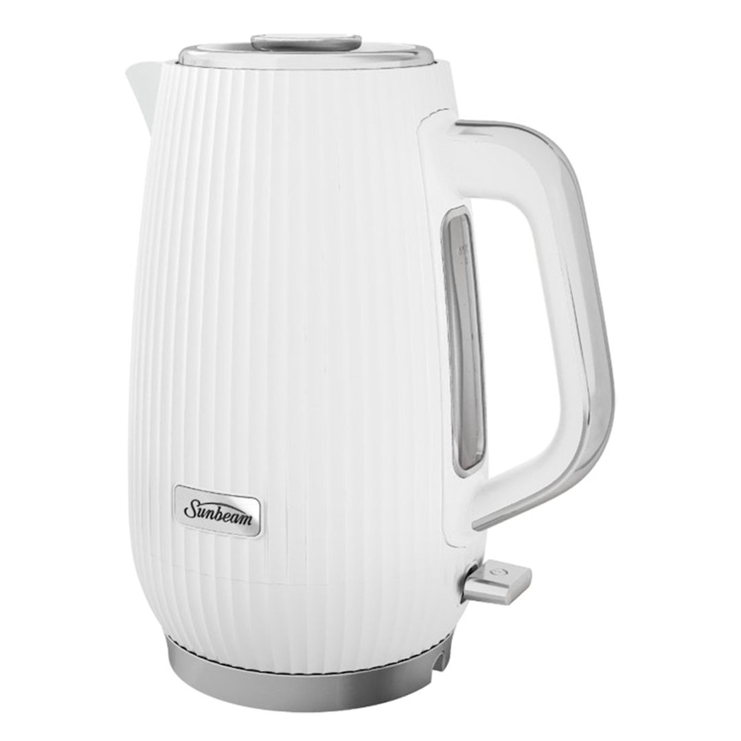 Sunbeam Radiance Collection 1.7L Kettle and 4-Slice Toaster Set White PUP3500WH