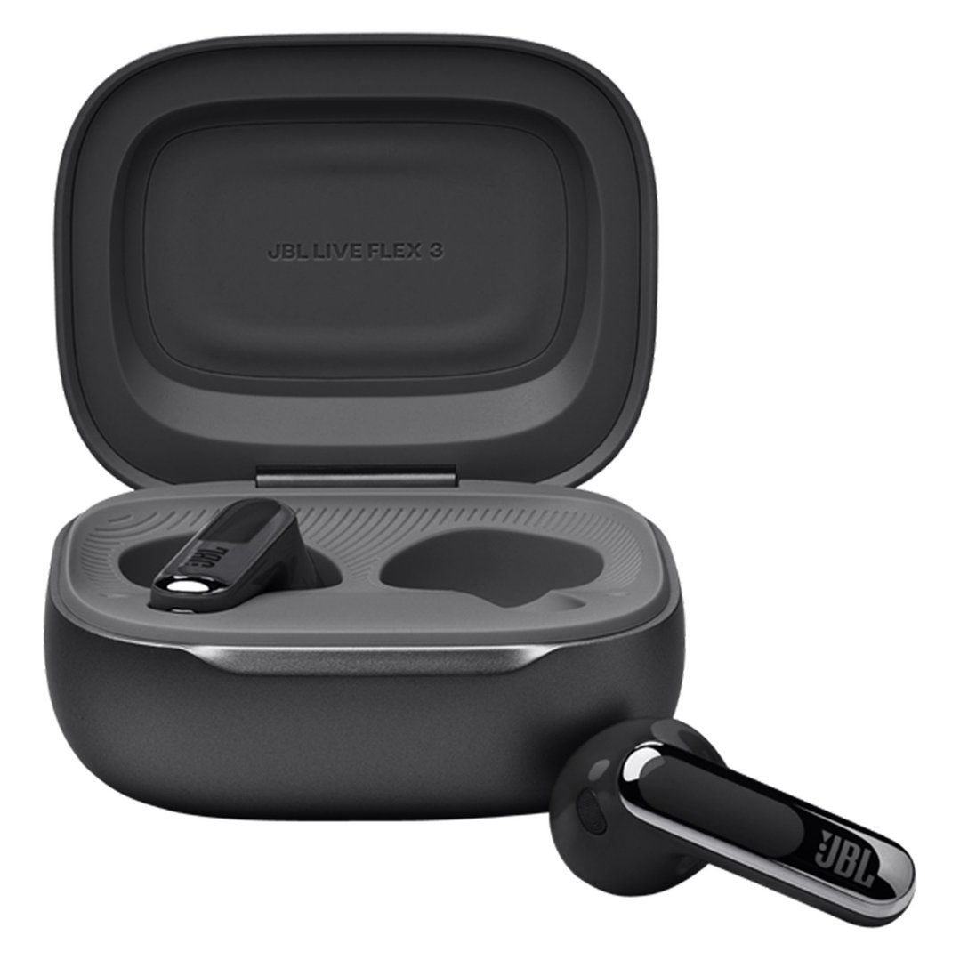 JBL Live Flex 3 True Wireless Noise Cancelling Earbuds - Black JBLLIVEFLEX3BLK
