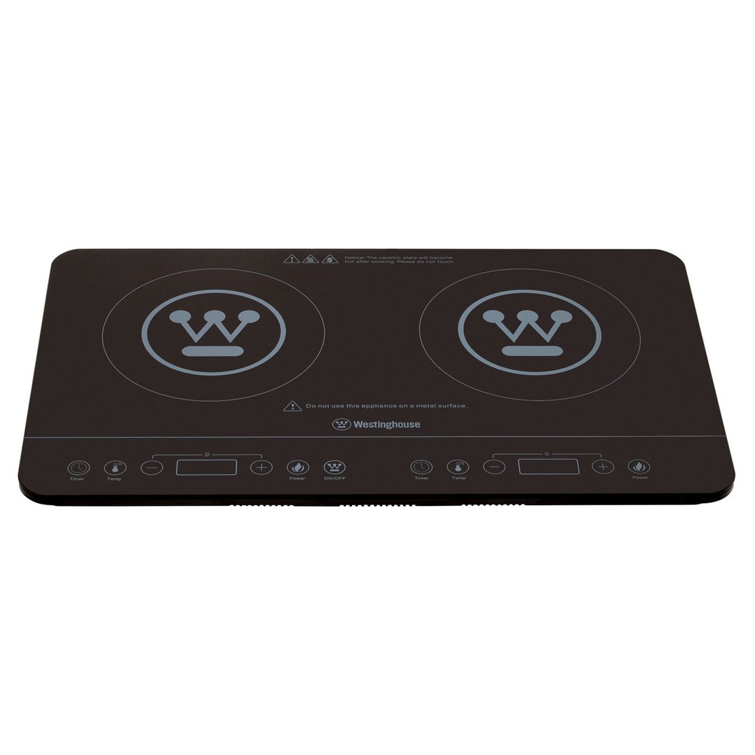Westinghouse Twin Induction Cooktop. WHIC02K