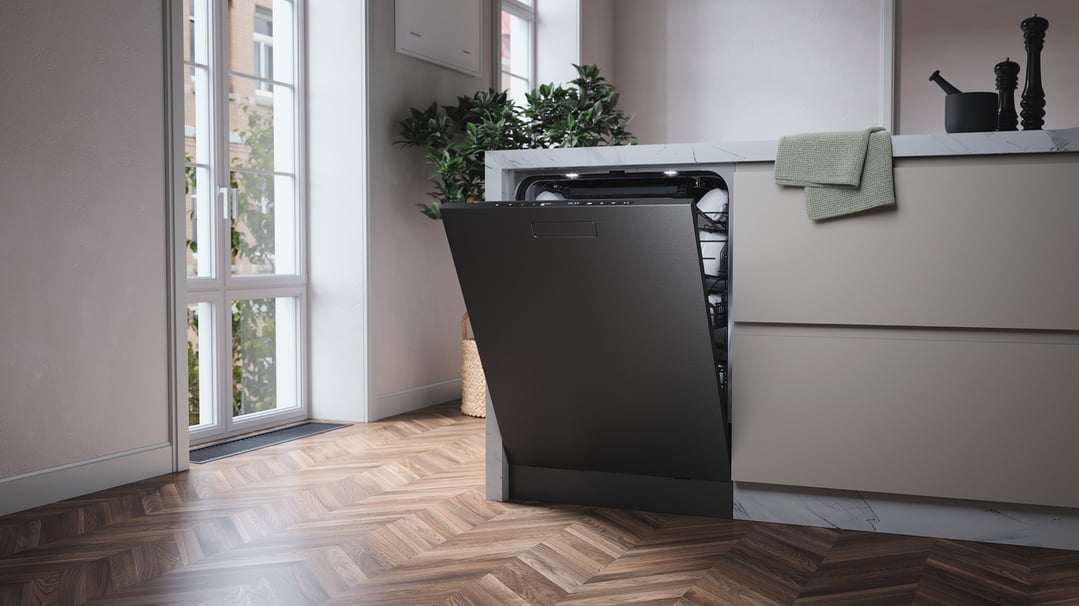 ASKO 82cm Dishwasher BI Logic Black Steel DBI565IKBSAU