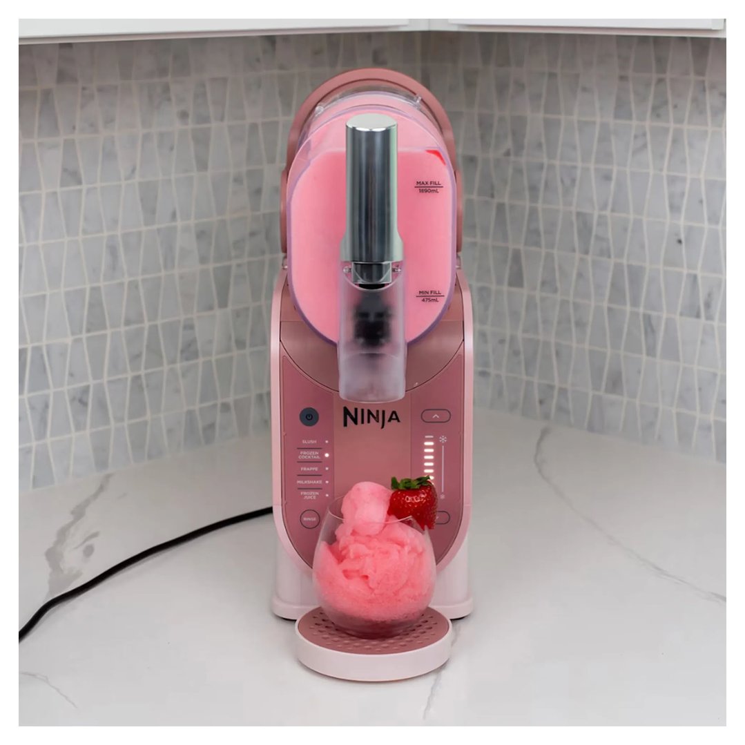 Ninja SLUSHi Professional Frozen Drink Maker - Limited Edition Frosé FS302PK