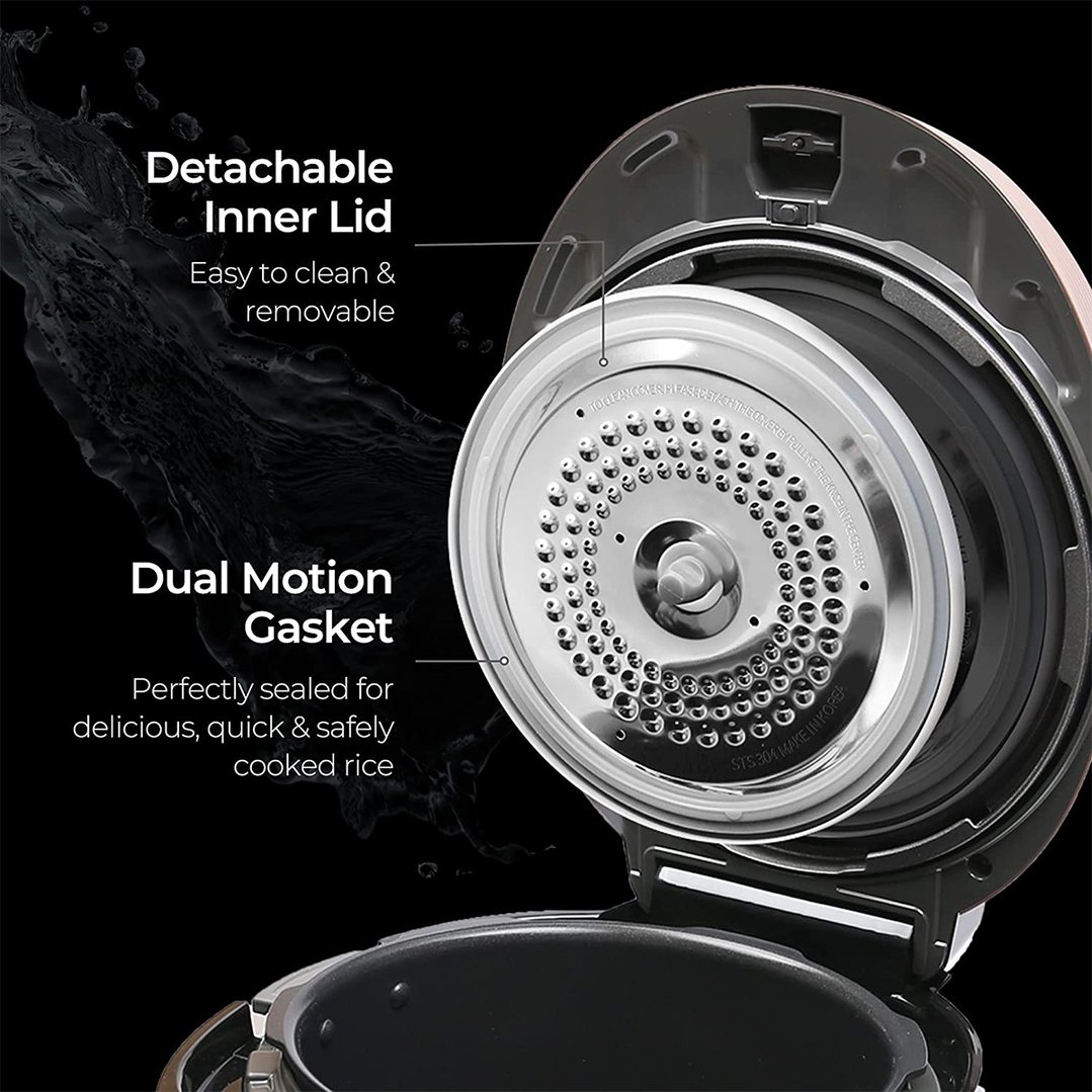 CUCKOO Pressure Rice Cooker 10 Cup Red/Black CRPP1009S/RED Buy