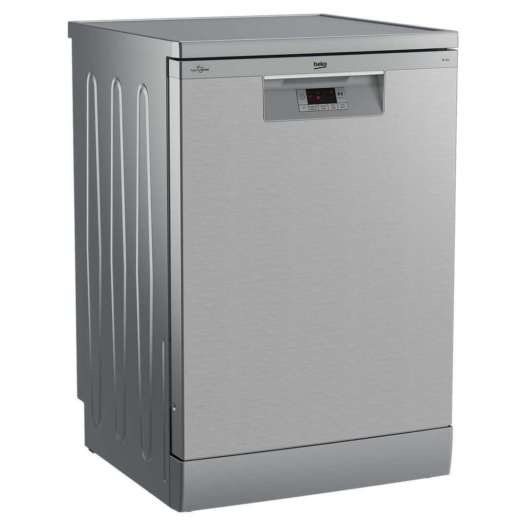 Beko 14 Place Setting Freestanding Dishwasher - Stainless Steel BDFB1410X