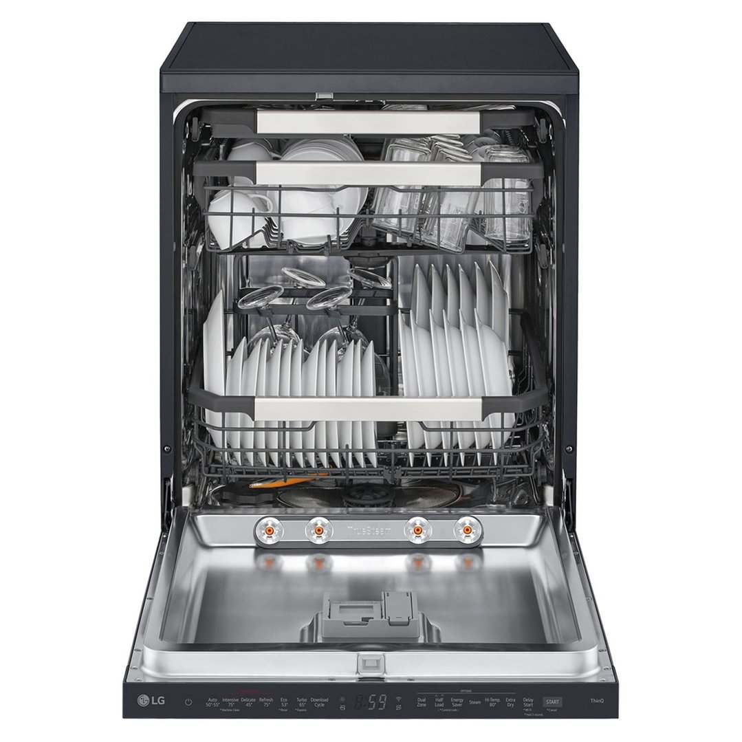 LG 15 Place QuadWash® Freestanding Dishwasher Matte Black XD2A25MB