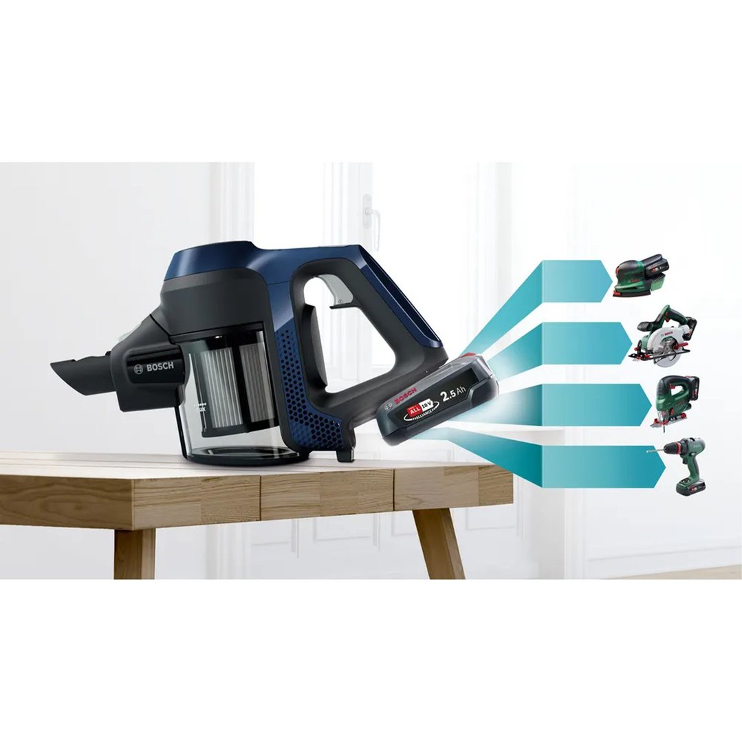 Bosch Rechargeable vacuum cleaner Unlimited 6 Blue BCS611AU