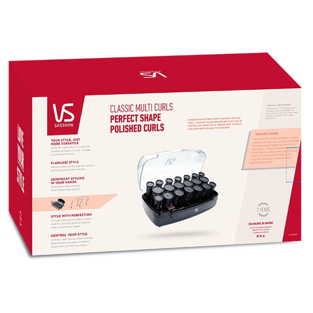 Vs Sassoon Classic Salon Multi Curls VS3060A