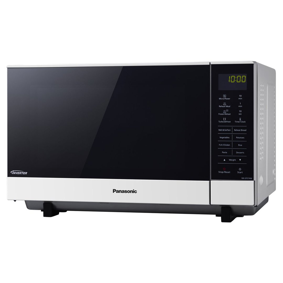 Panasonic 27L Inverter Microwave Oven White. NNSF564WQPQ