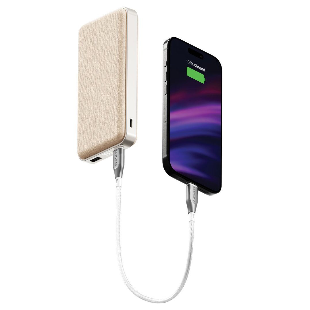 Cygnett ChargePro CCC Power Bank 20K - Champagne CY5182PBCHE