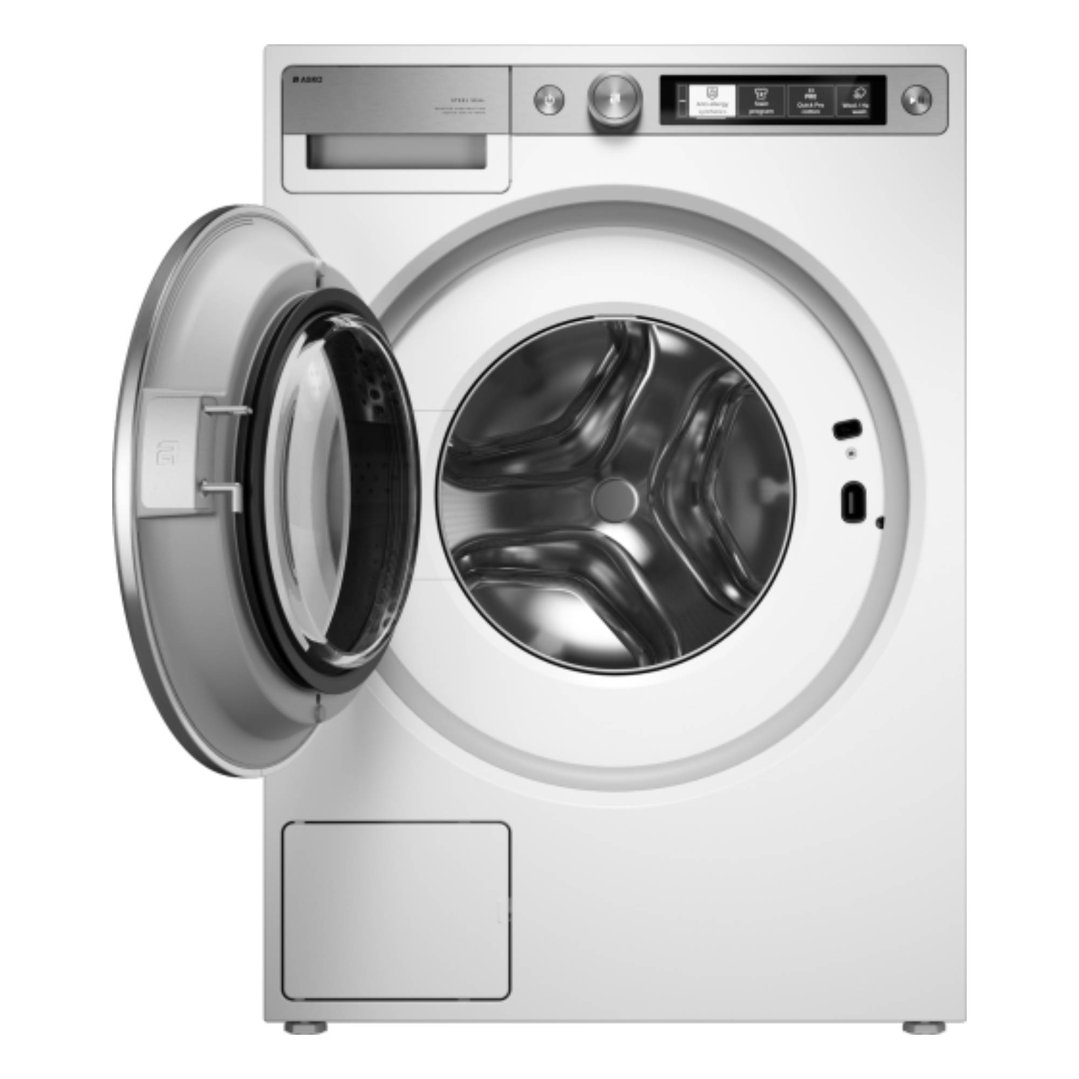 ASKO 9.5kg Steel Seal™ Front Load Washing Machine White W7956XLW