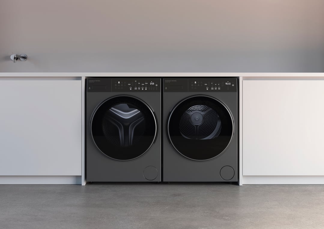 Fisher & Paykel 9kg Series 5 Contemporary Front Loader Washer Graphite WH9060PG5