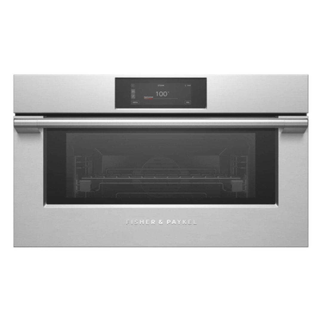 Fisher & Paykel 76cm Series 9, Professional Compact Combi-Steam Oven, Stainless Steel OS76NPUX3