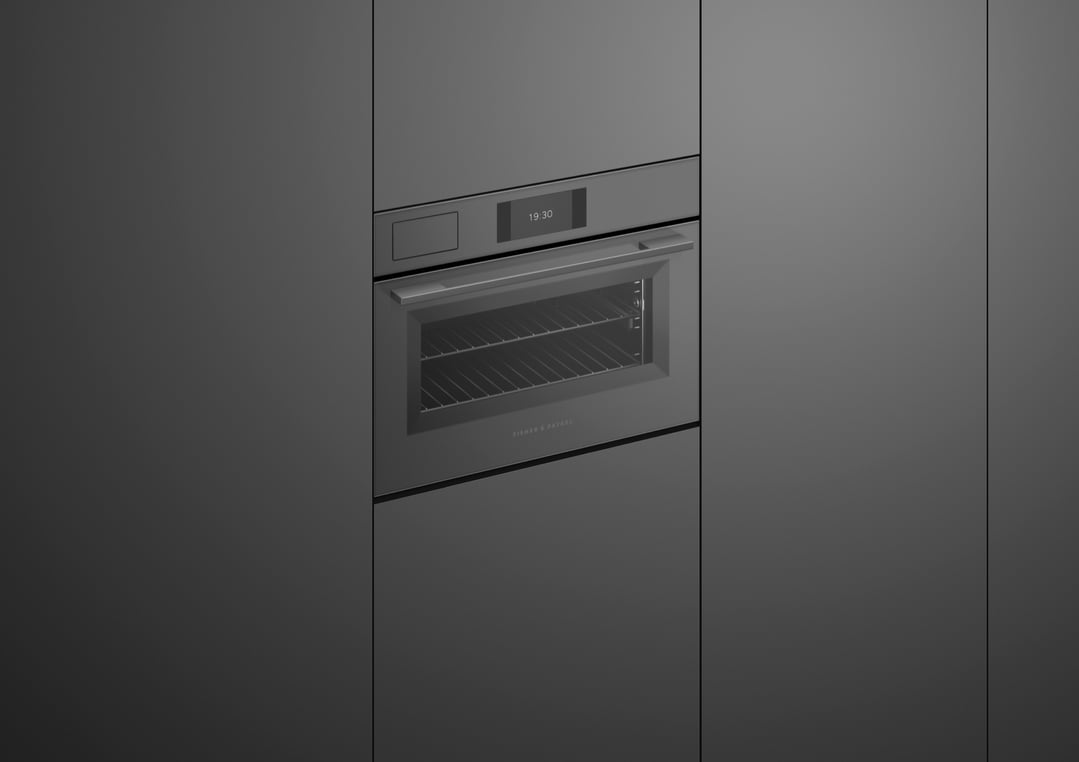 Fisher & Paykel 60cm Minimal Compact Combi-Steam Oven, Grey OS60NAMVTG5