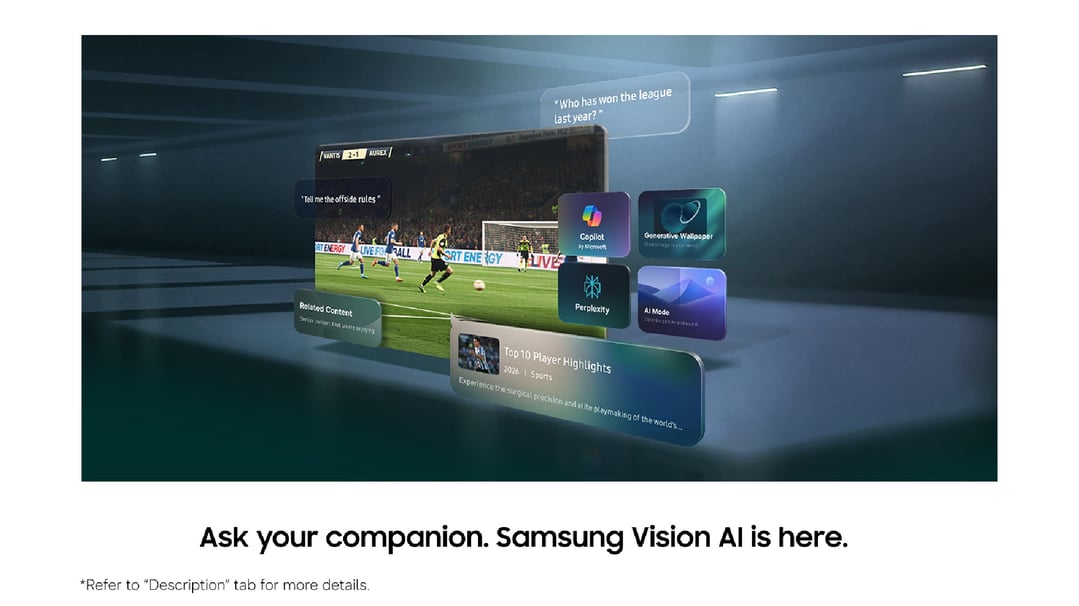 Samsung 48" OLED S90H 4K Smart AI TV 2026 QA48S90HAEXXY