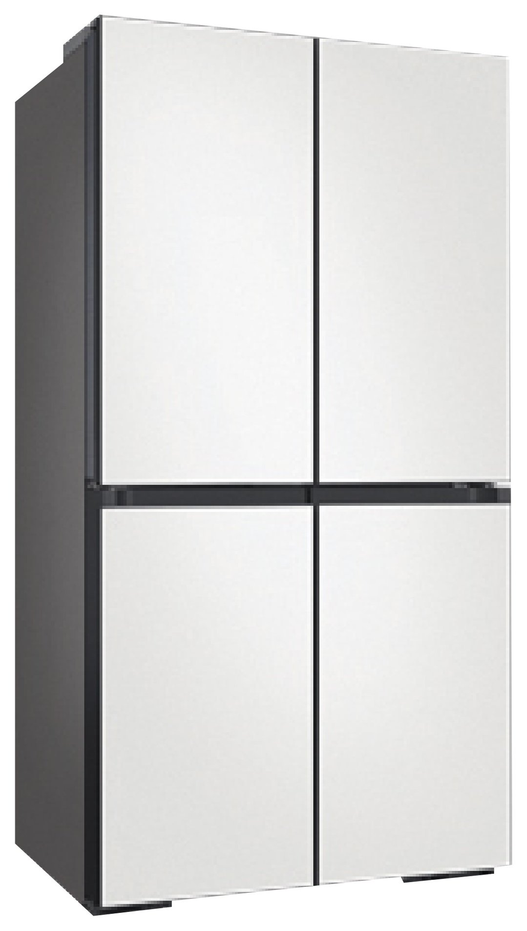Samsung 648L BESPOKE Cotta White French Door Refrigerator with Internal Beverage Centre™ SRFX7600W