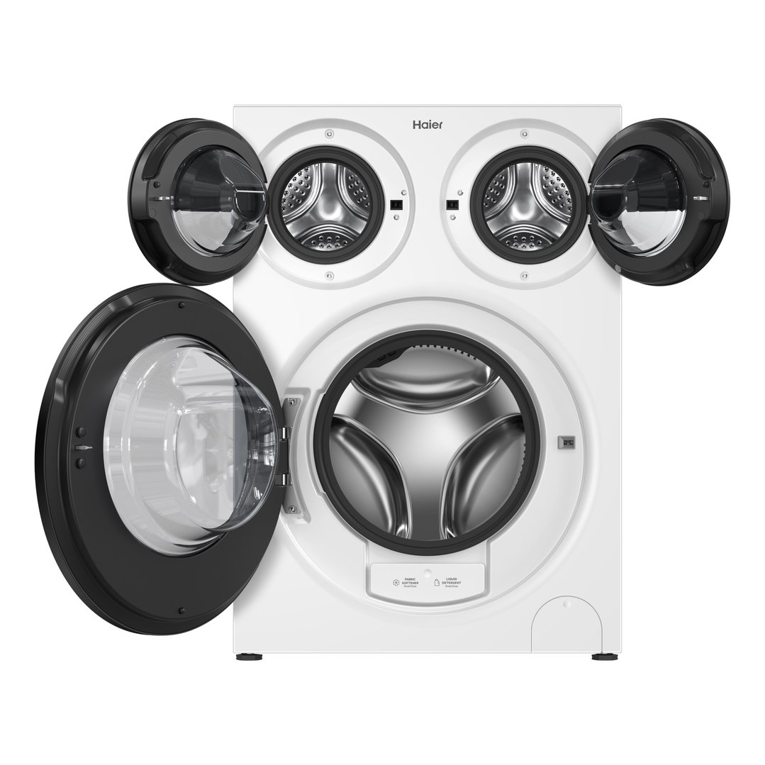 Haier White 9KG 3XMULTIWASH ANTIBAC HTDWF90CTW1