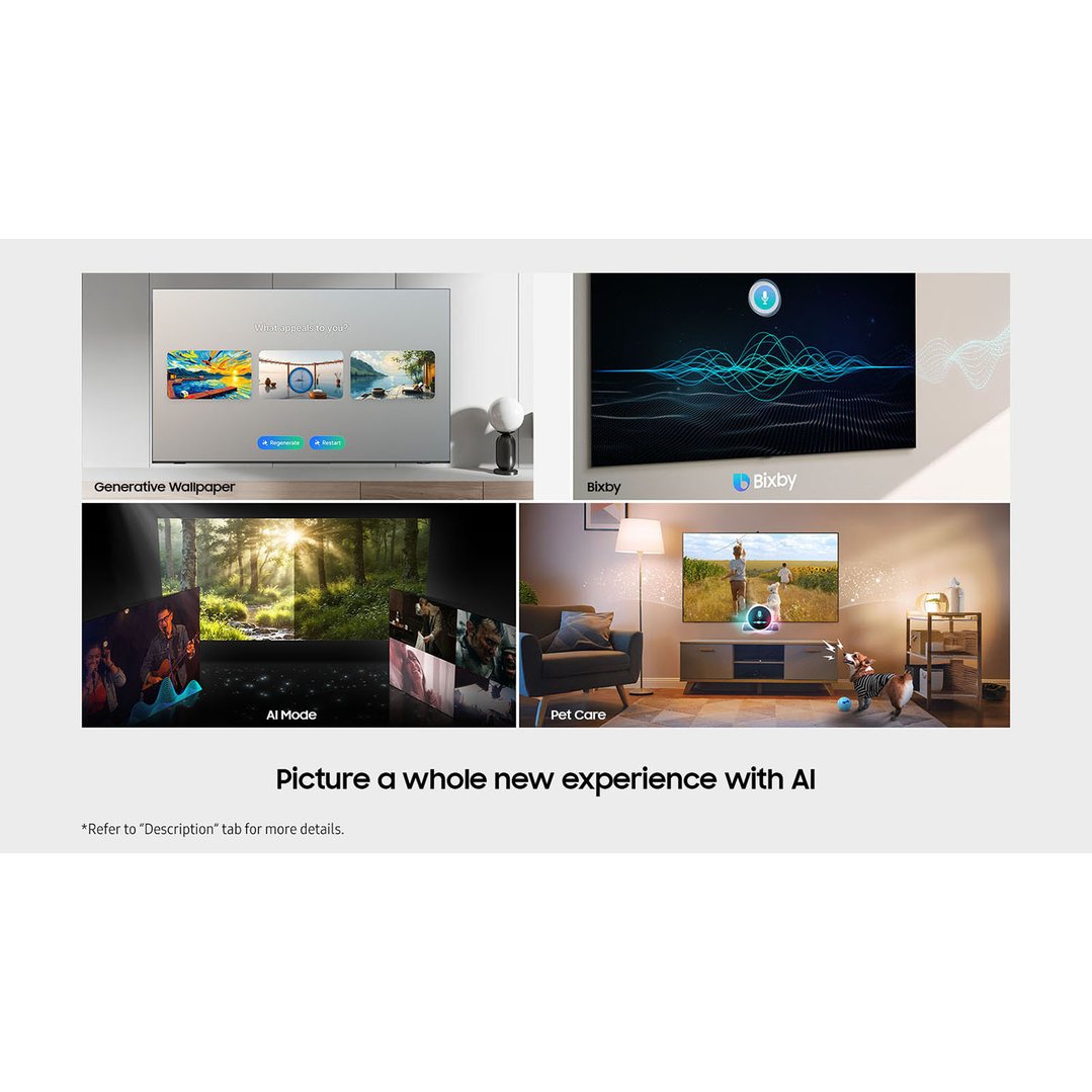 Samsung 85" QN990F NeoQLED 8K MiniLED SmartAI TV 2025 QA85QN990FWXXY