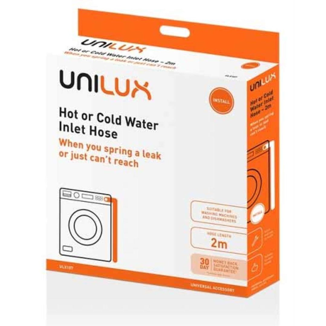 Unilux Hot or Cold Water Inlet Hose. ULX107