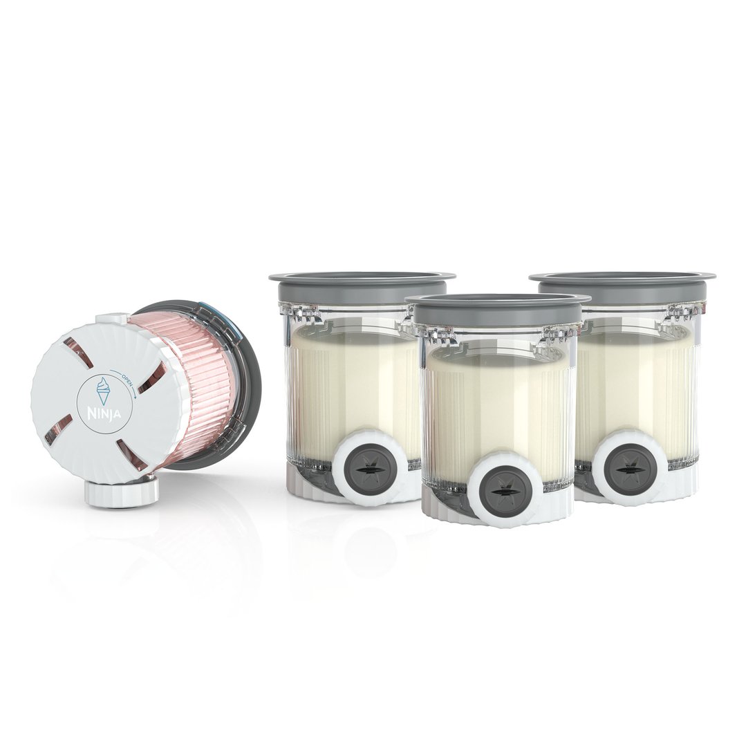 Ninja Swirl by Creami 470ml Tubs & Lids 4 Pack XSK7PNTLD4ANZ