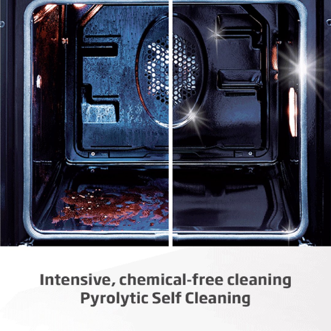 Beko 60cm Aeroperfect™ & Pyrolytic Cleaning Built-In Oven BBO6851PDX1