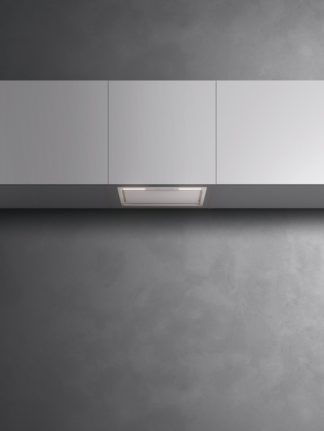 Falmec Gruppo Incasso Plus - 60cm Undermount Stainless White F3GI60W2