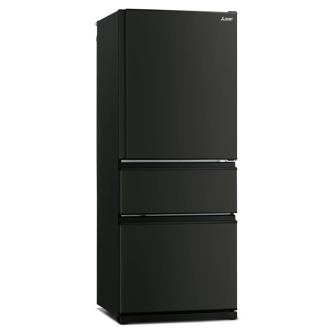 Mitsubishi Electric 450L CX Steel Series Bottom Mount Fridge - Matte Black MR-CX450ER-MB-A