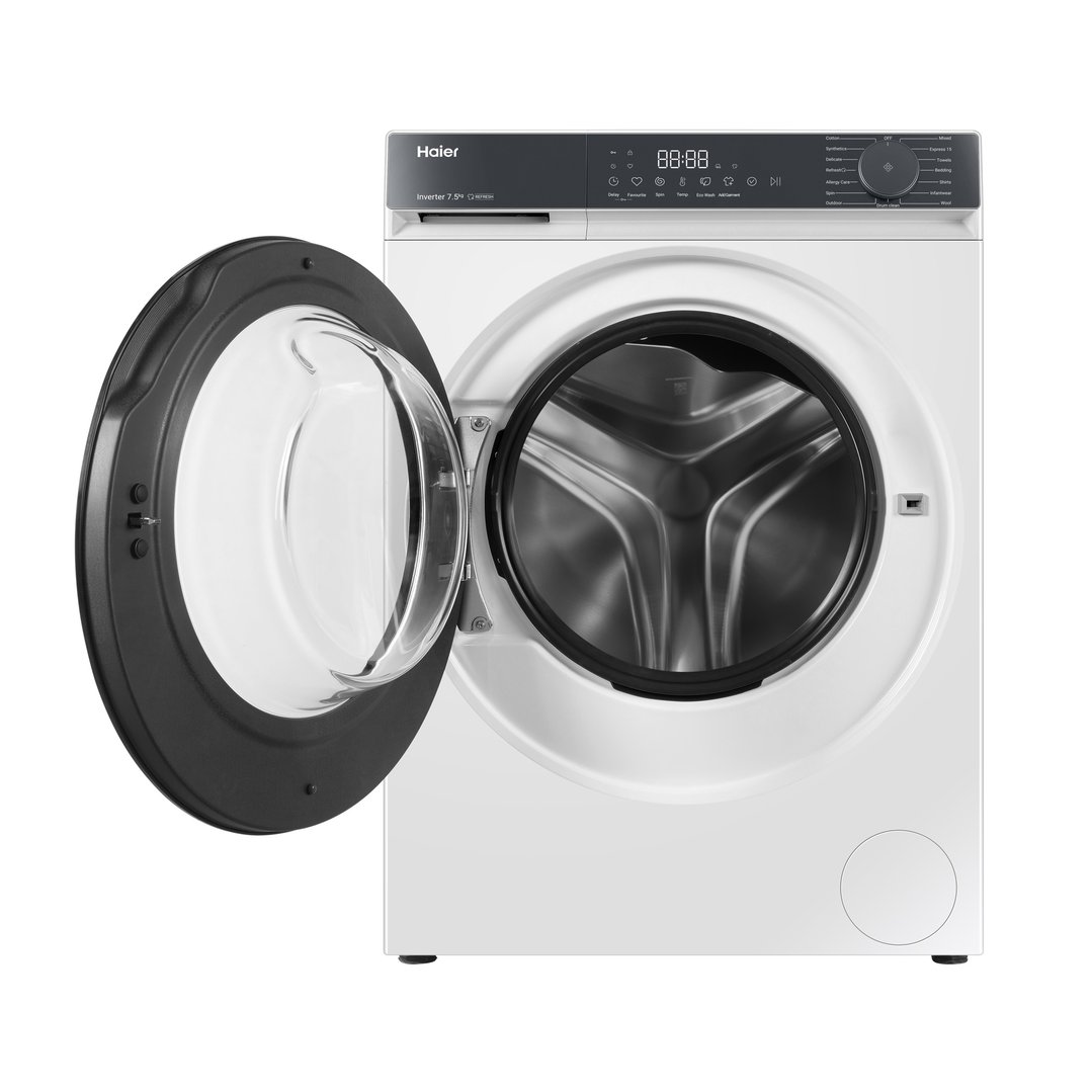 Haier 7.5kg 300 Series Front Load Washing Machine - White HWF75KW1