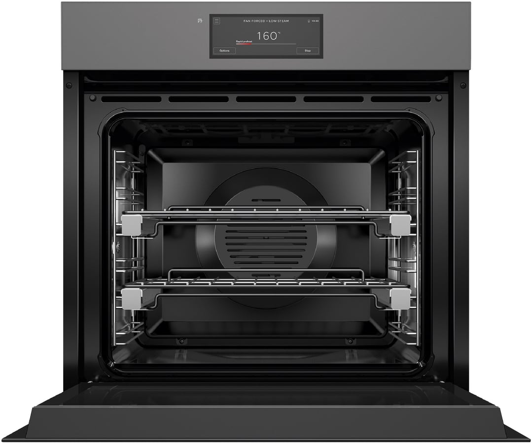 Fisher & Paykel 60cm Minimal Handleless Combi-Steam Oven, Grey OS60SAMHUNG5