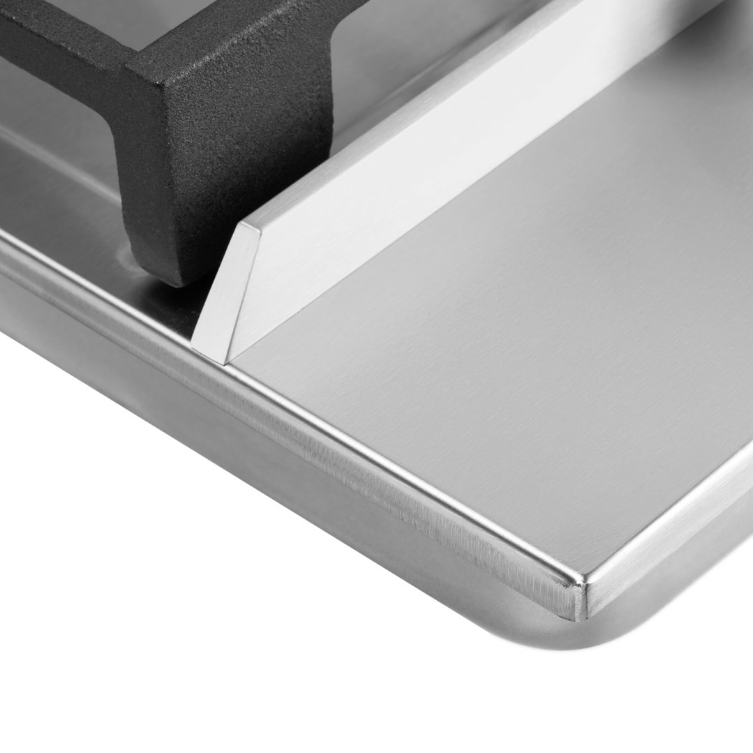 Omega 60cm Gas Cooktop - Stainless Steel. OCG604WX