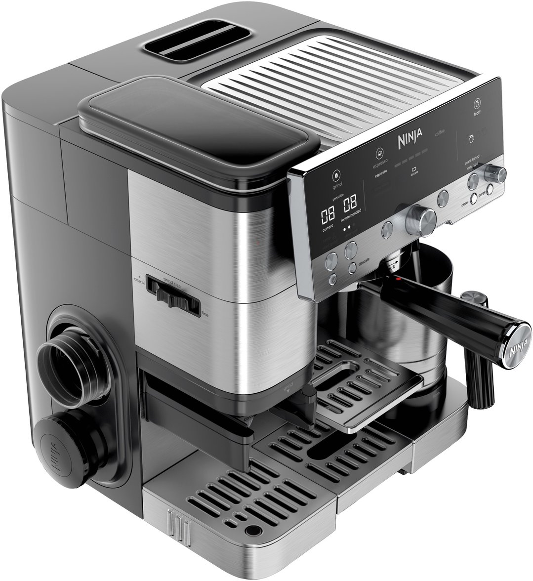 Ninja Luxe™ Café Premier 3 in 1 Espresso Drip Coffee & Cold Brew Maker Stainless Steel ES601