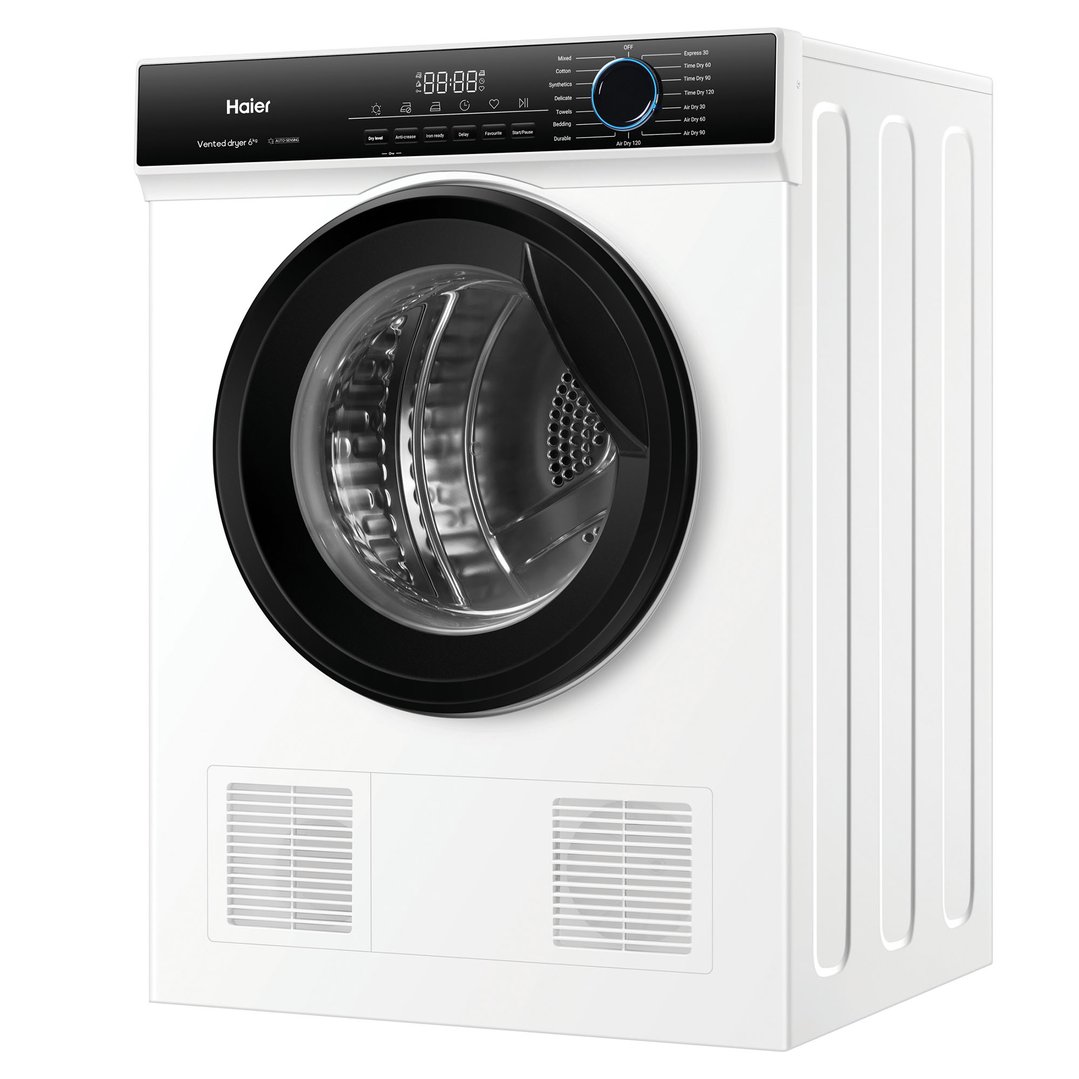 Haier 6kg Sensor Vented Dryer HDV60AWW1