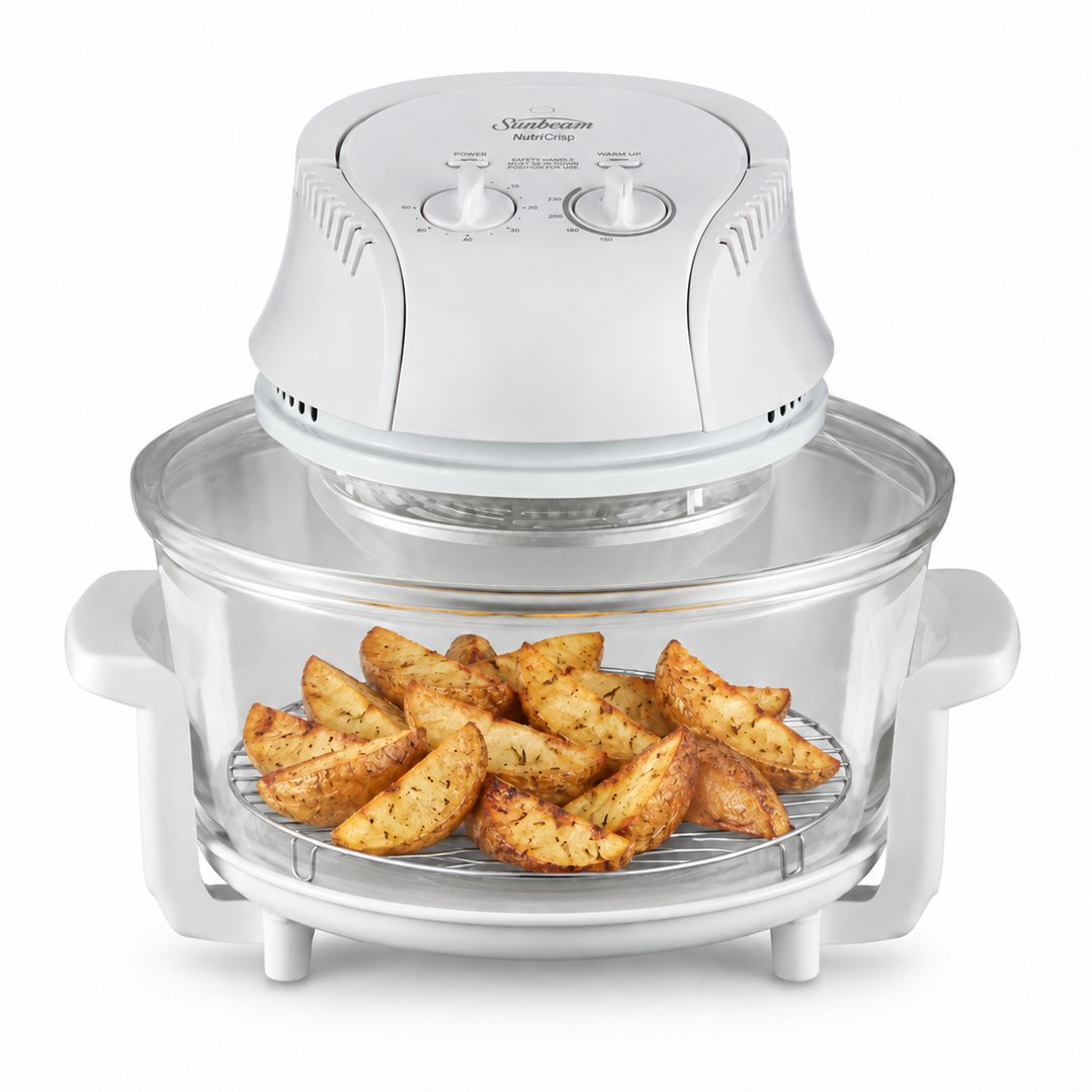 Sunbeam NutriCrisp™ Glass Air Fryer COP3000WH