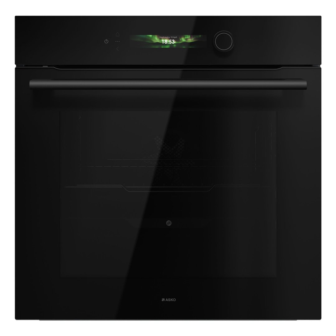 ASKO Craft Glass 60cm Pyrolytic Oven - Black Glass OTP56BGH-AU