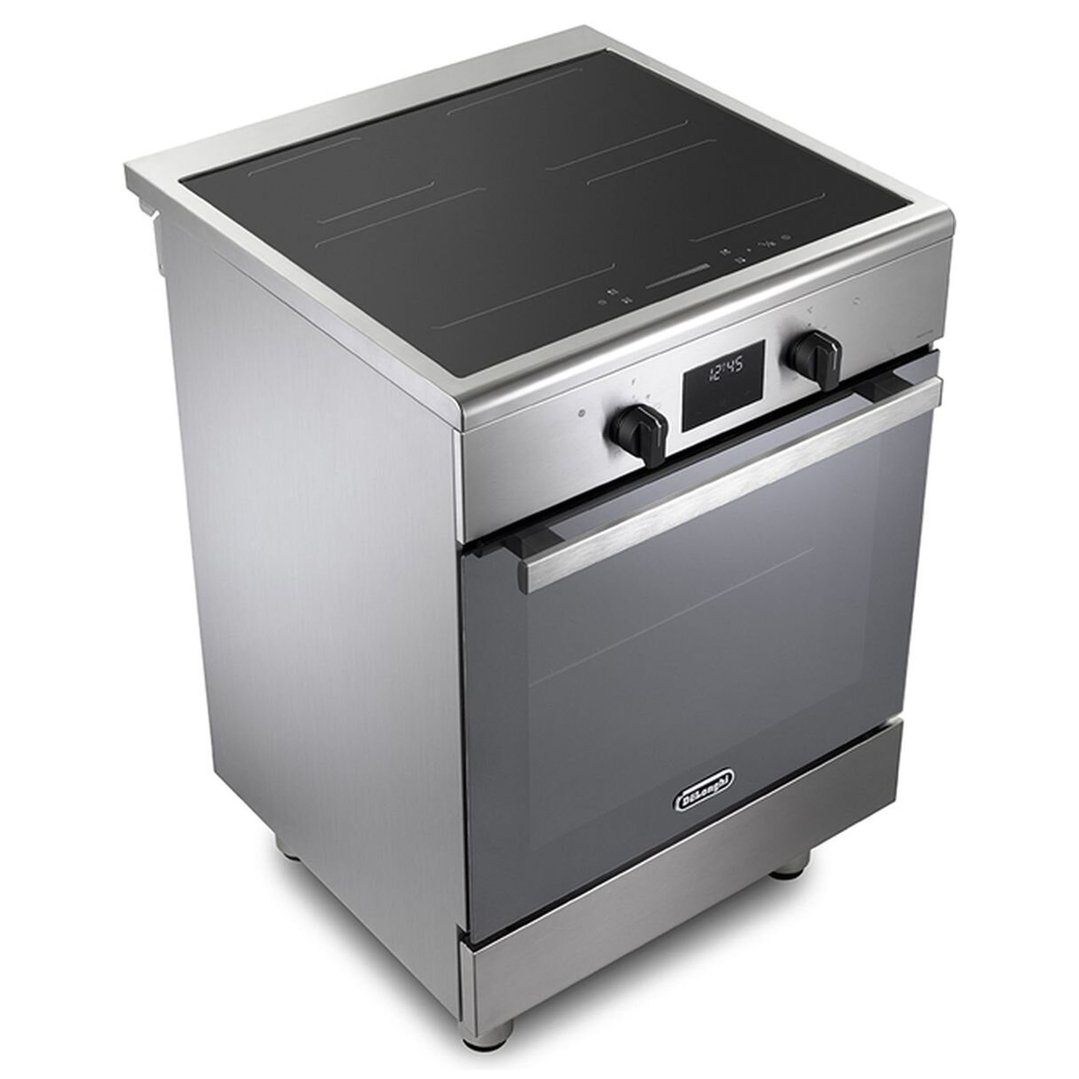 Delonghi 60cm Freestanding Induction Cooker - Stainless Steel DMX64INLTC2