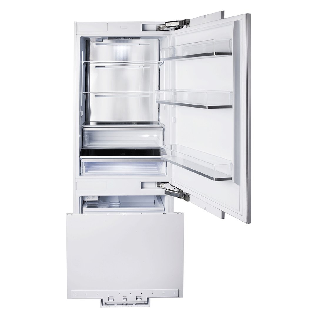 Artusi 449L Fully Integrated Ice & Water Bottom Mount Fridge AINT7600IW