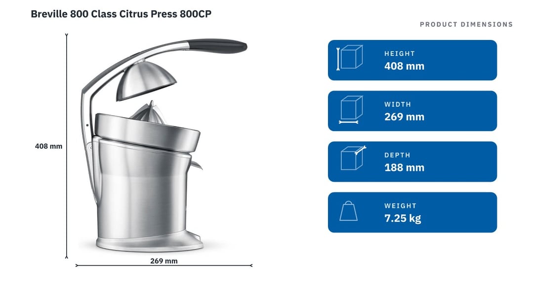 Breville 800 Class Citrus Press 800CP