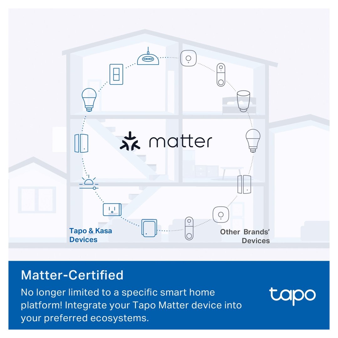tp-link Tapo P110M Smart Plug 2-Pack TAPO-P110M-2-PACK