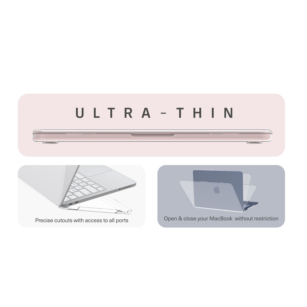 Cygnett Aero Shield Clear Case for MacBook Neo CY6163CPAEG