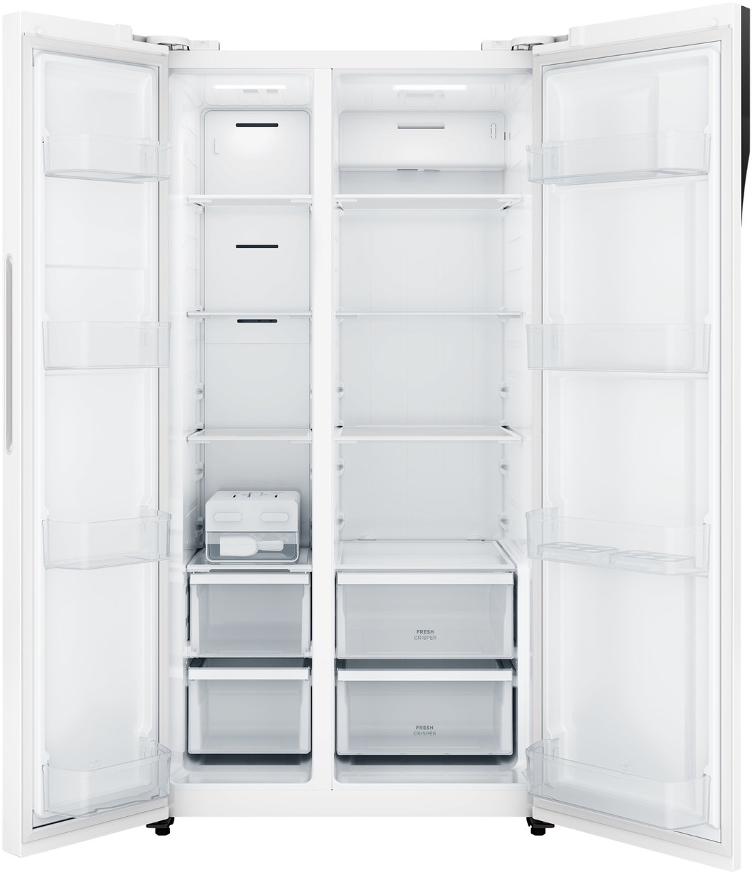 Westinghouse 624L Side by Side Fridge, White WSE6200WB