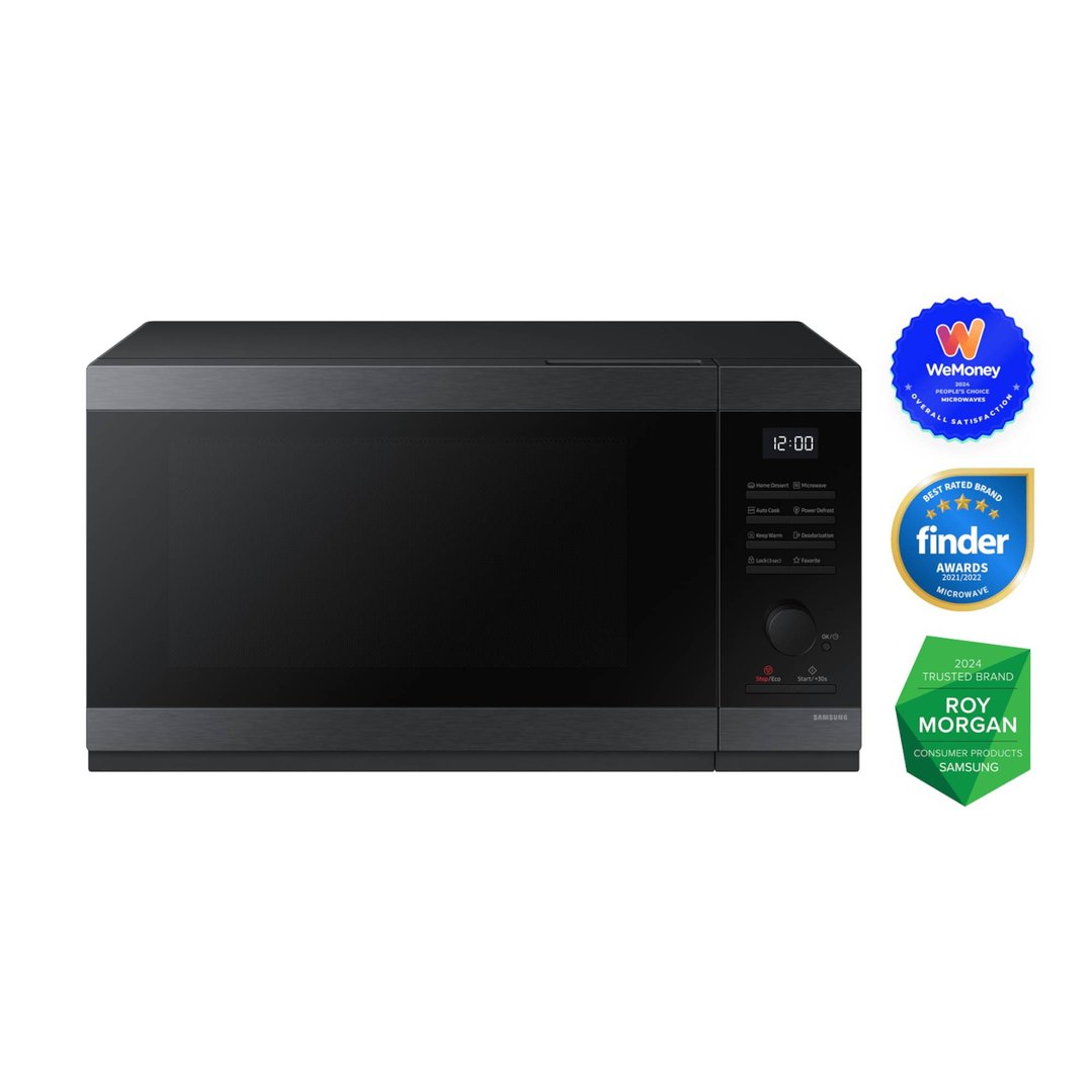Samsung 40L Microwave with Dial & Button Control Black MS40DG5504AG