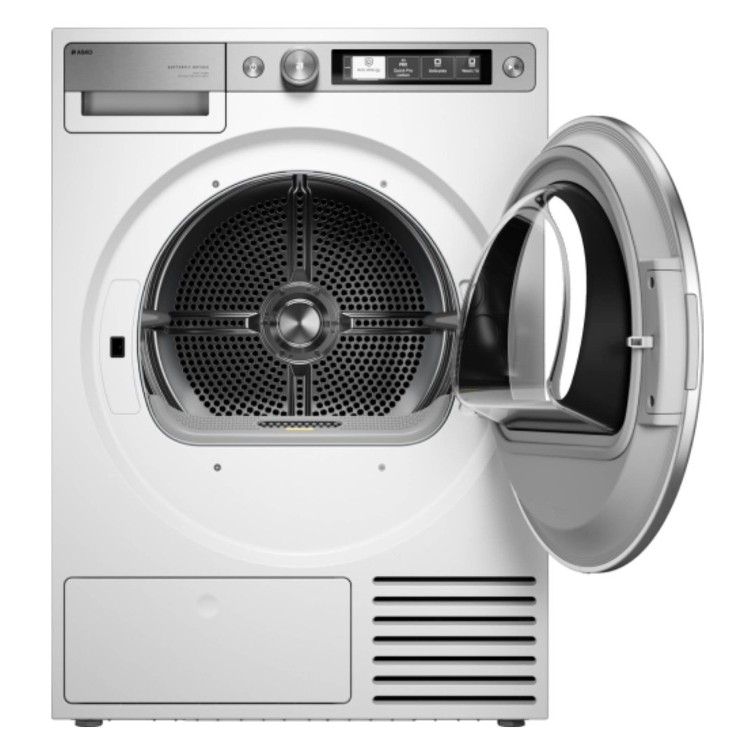 ASKO Style+ 9kg Heat Pump Dryer White T709HUW
