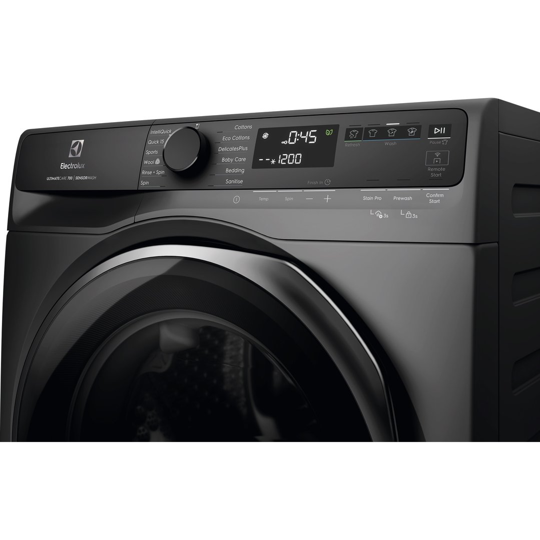 Electrolux 10kg UltimateCare 700 Front Load Washing Machine Dark Onyx EWF1043R7SCS