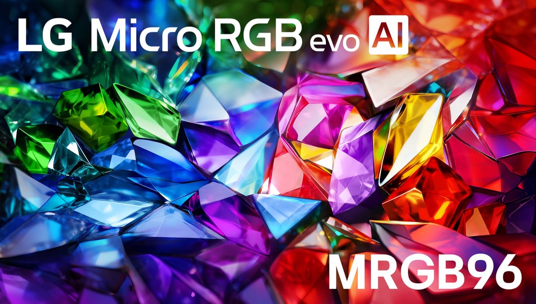LG 86" MRGB96B Micro RGB EVO AI 4K Smart TV (2026) 86MRGB96BSA