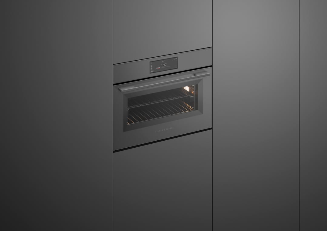 Fisher & Paykel 60cm Minimal Compact Combi-Steam Oven, Grey OS60NAMHUG5