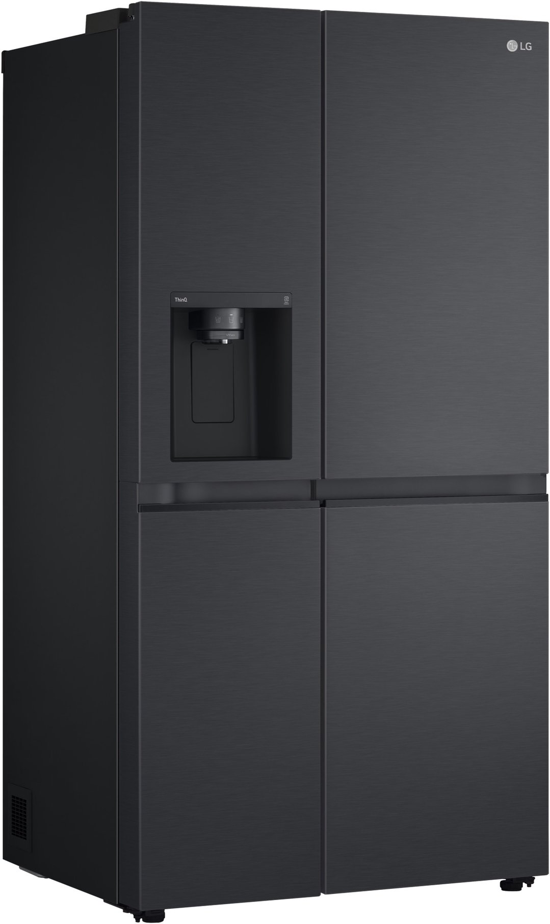 LG 635L Side by Side Fridge in Matte Black Finish GS-L600MBL