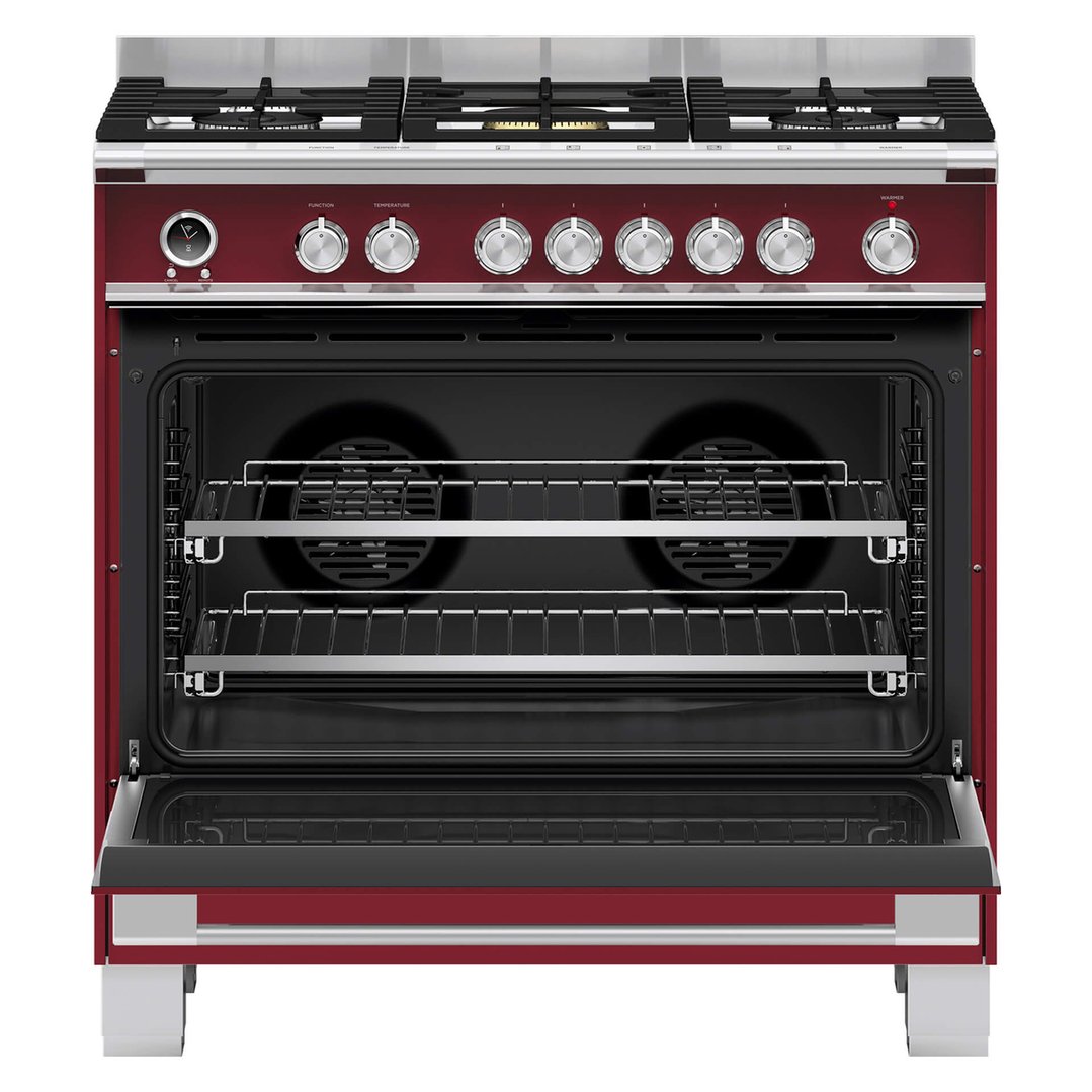 Fisher & Paykel 90cm Series 9 Classic 5 Burner Dual Fuel Pyrolytic Cooker OR90SCG6R1