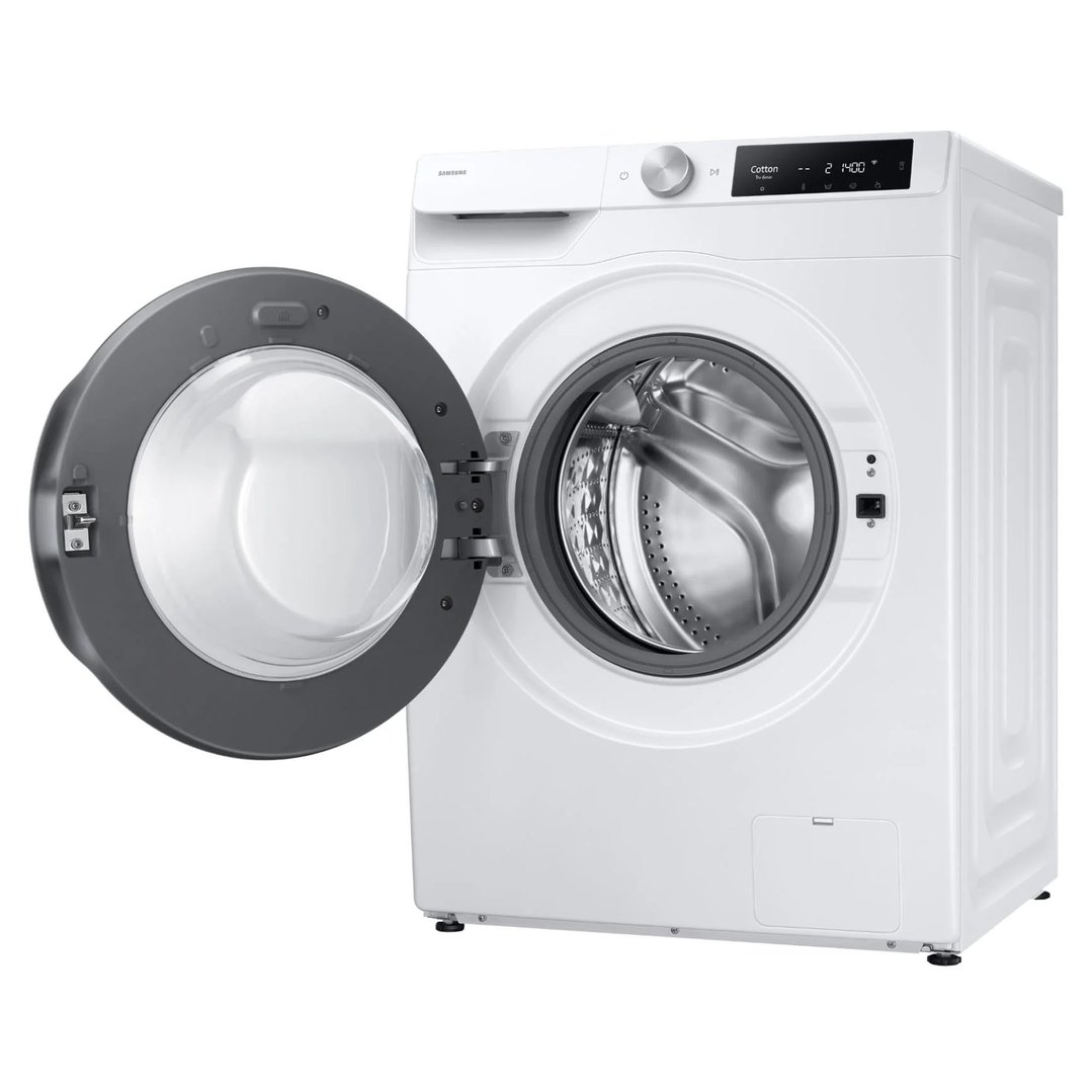 Samsung 9kg Smart Super Speed Front Load Washer - White WW90DG6U3ALE