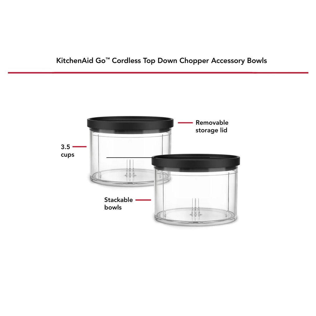 Kitchenaid Go Top Down Chopper Bowl + Lid 5KTCRBA35A