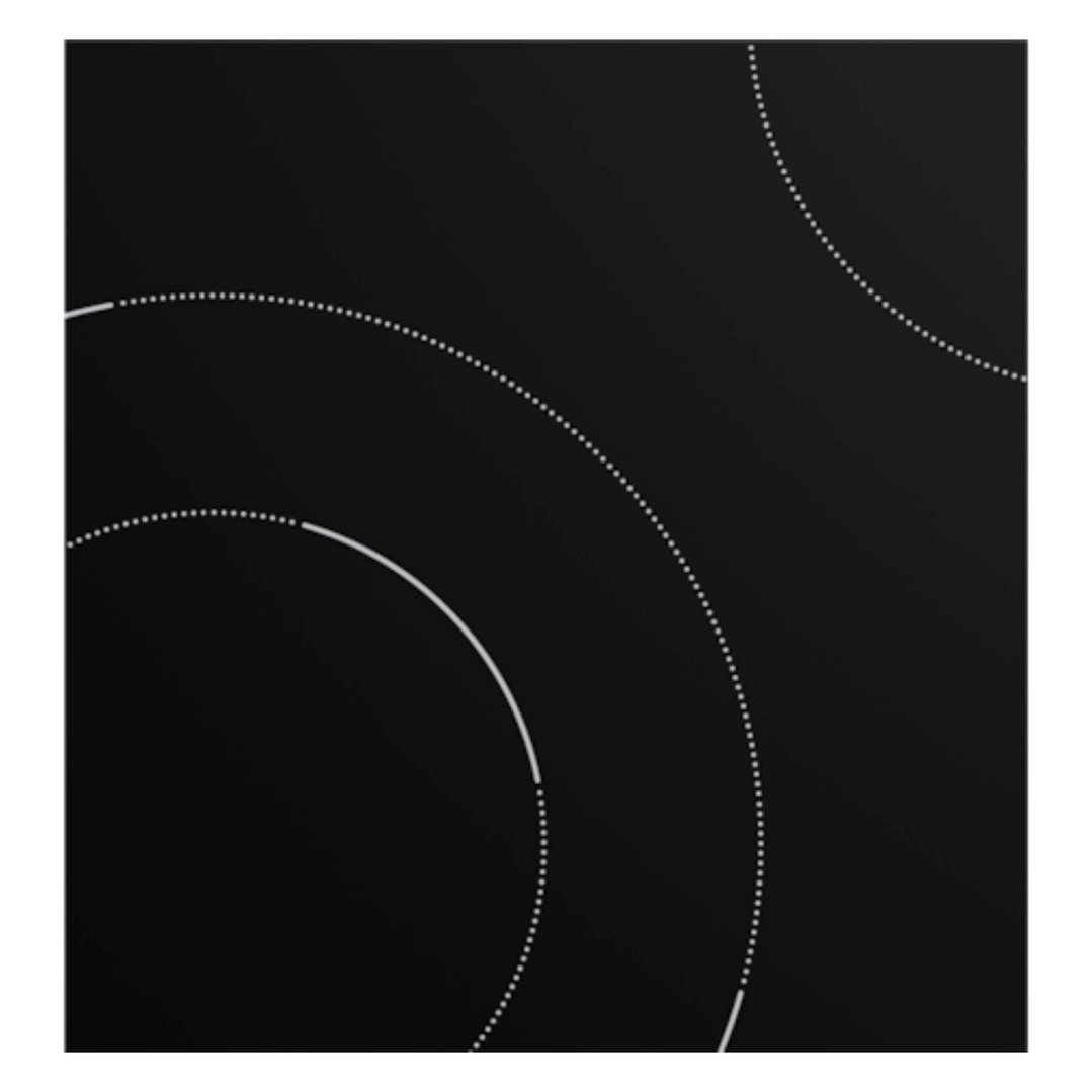 Westinghouse 90cm 4 Zone Ceramic Cooktop WHC942BC