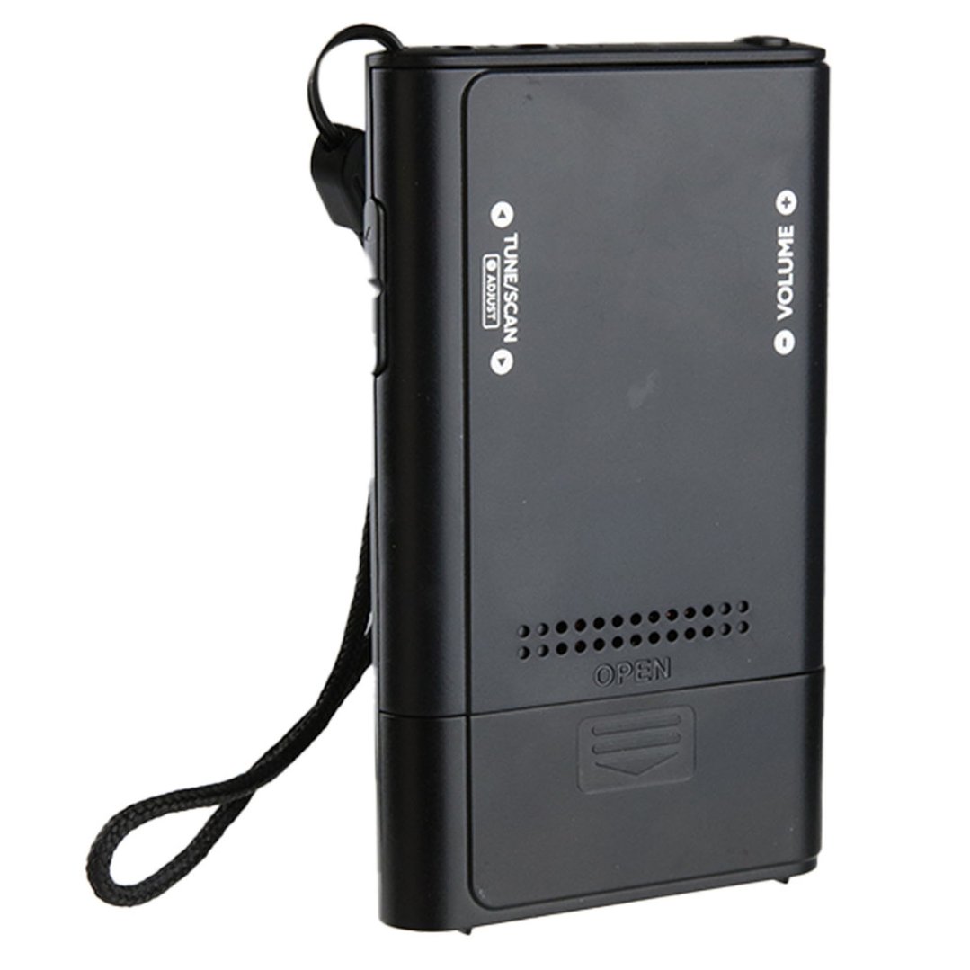 Laser Pocket Digital AM/FM Radio with LCD Display and Speaker. SPK-PR1552